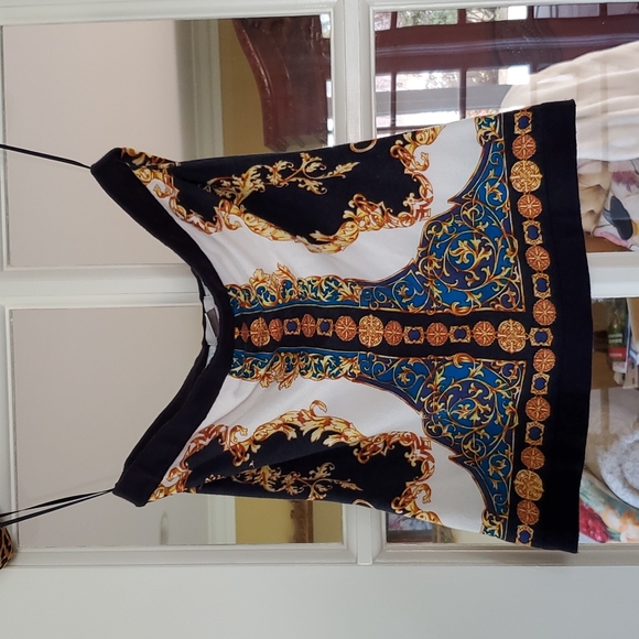 Sexy Cache strapless sweater top - Picture 2 of 3